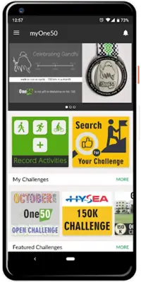 myOne50 android App screenshot 5